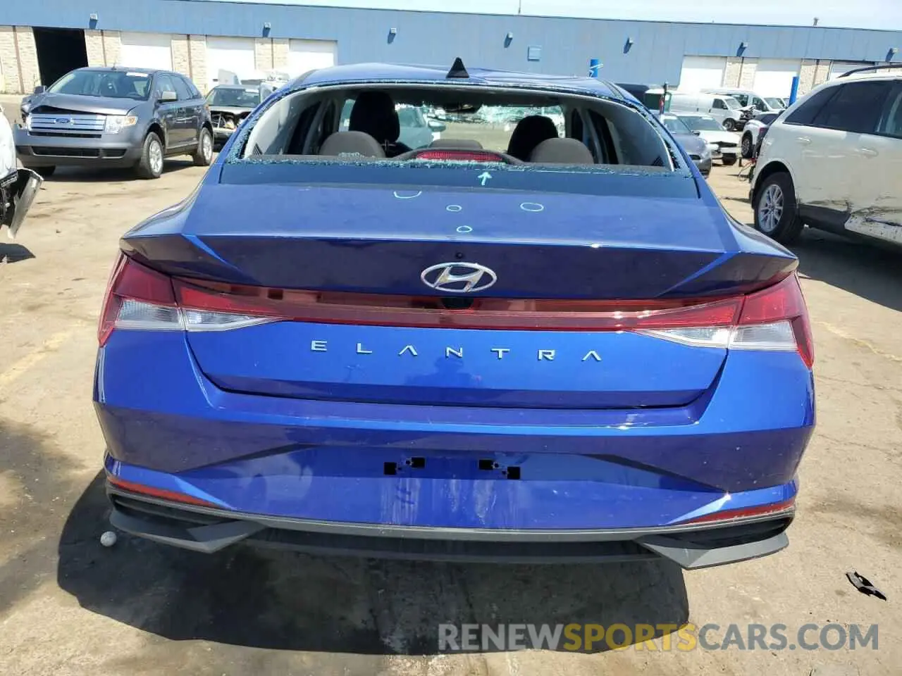 6 fotografías del automóvil dañado KMHLM4AG8PU618878 HYUNDAI ELANTRA 2023