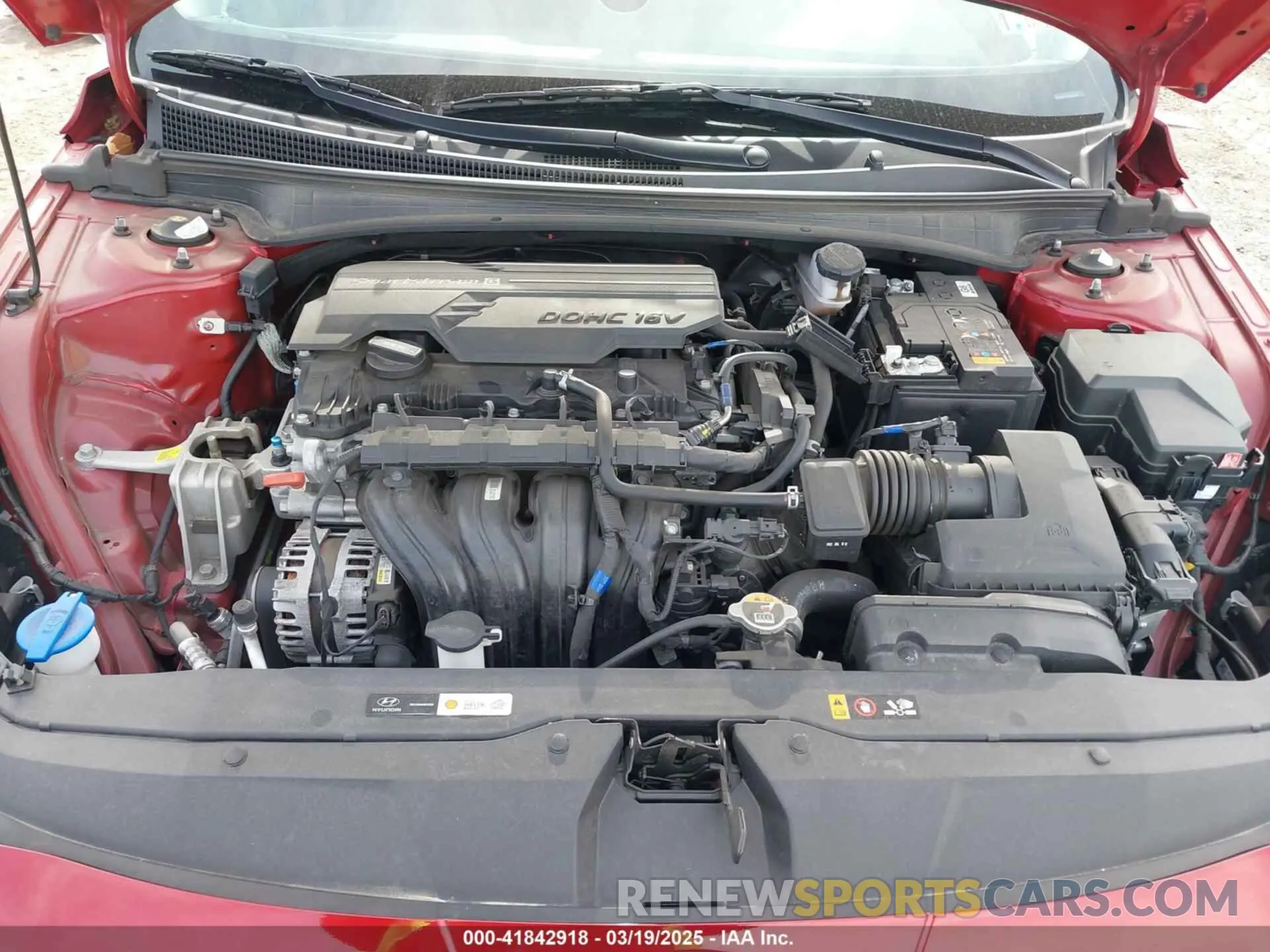 10 fotografías del automóvil dañado KMHLM4AG9PU432587 HYUNDAI ELANTRA 2023