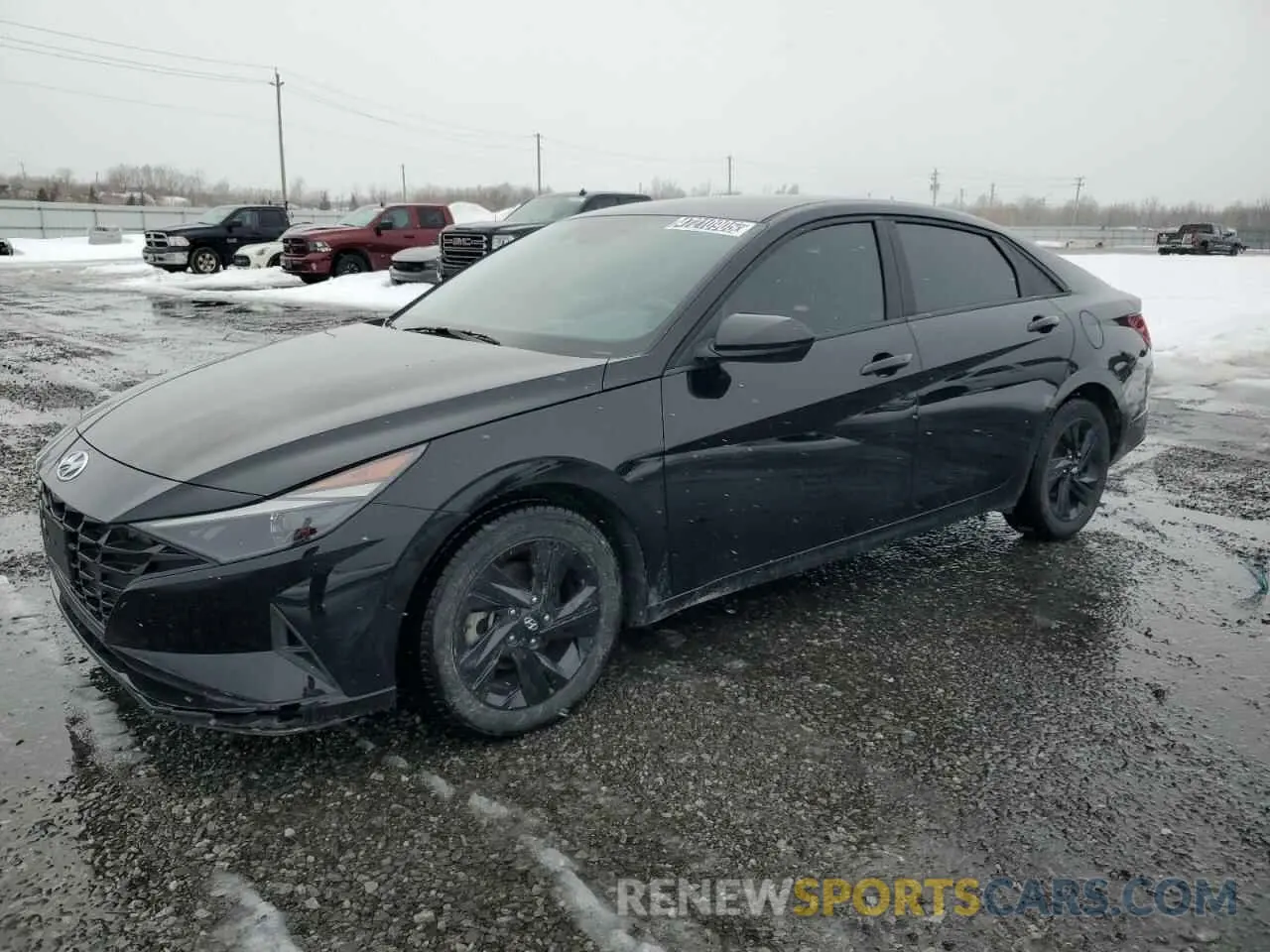 1 fotografías del automóvil dañado KMHLM4AG9PU469350 HYUNDAI ELANTRA 2023