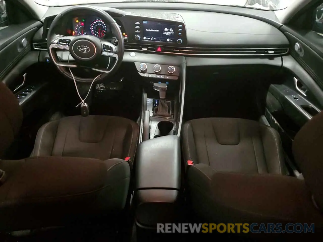 8 fotografías del automóvil dañado KMHLM4AG9PU469350 HYUNDAI ELANTRA 2023
