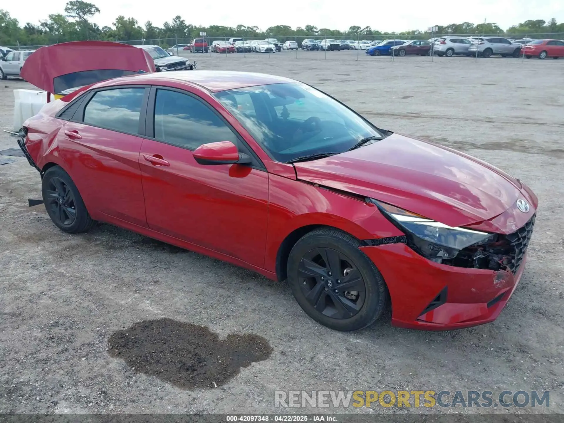 1 fotografías del automóvil dañado KMHLM4AG9PU472118 HYUNDAI ELANTRA 2023