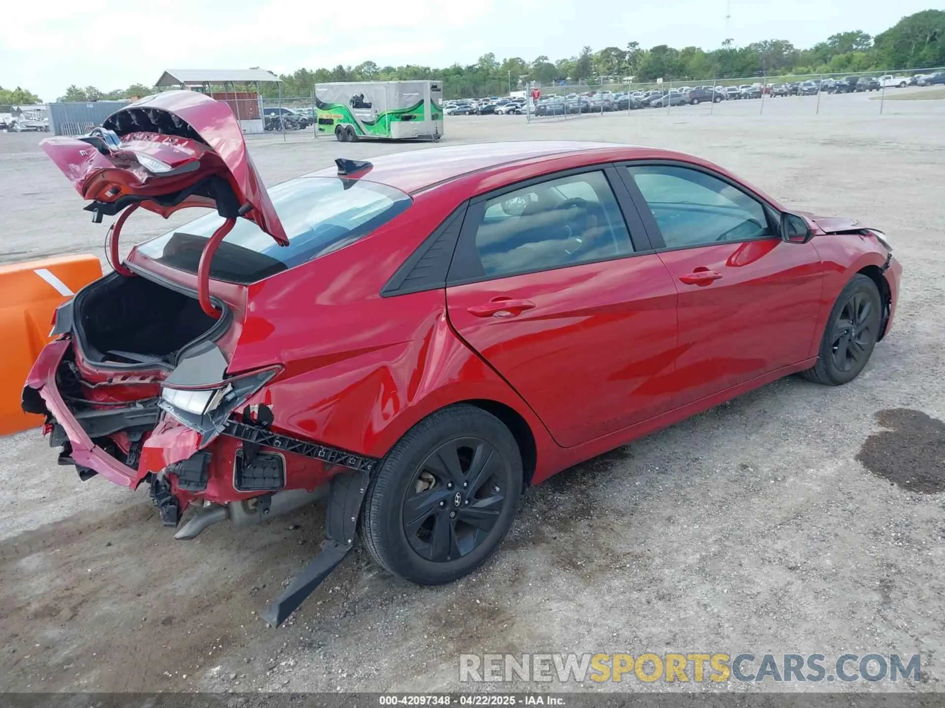 4 fotografías del automóvil dañado KMHLM4AG9PU472118 HYUNDAI ELANTRA 2023