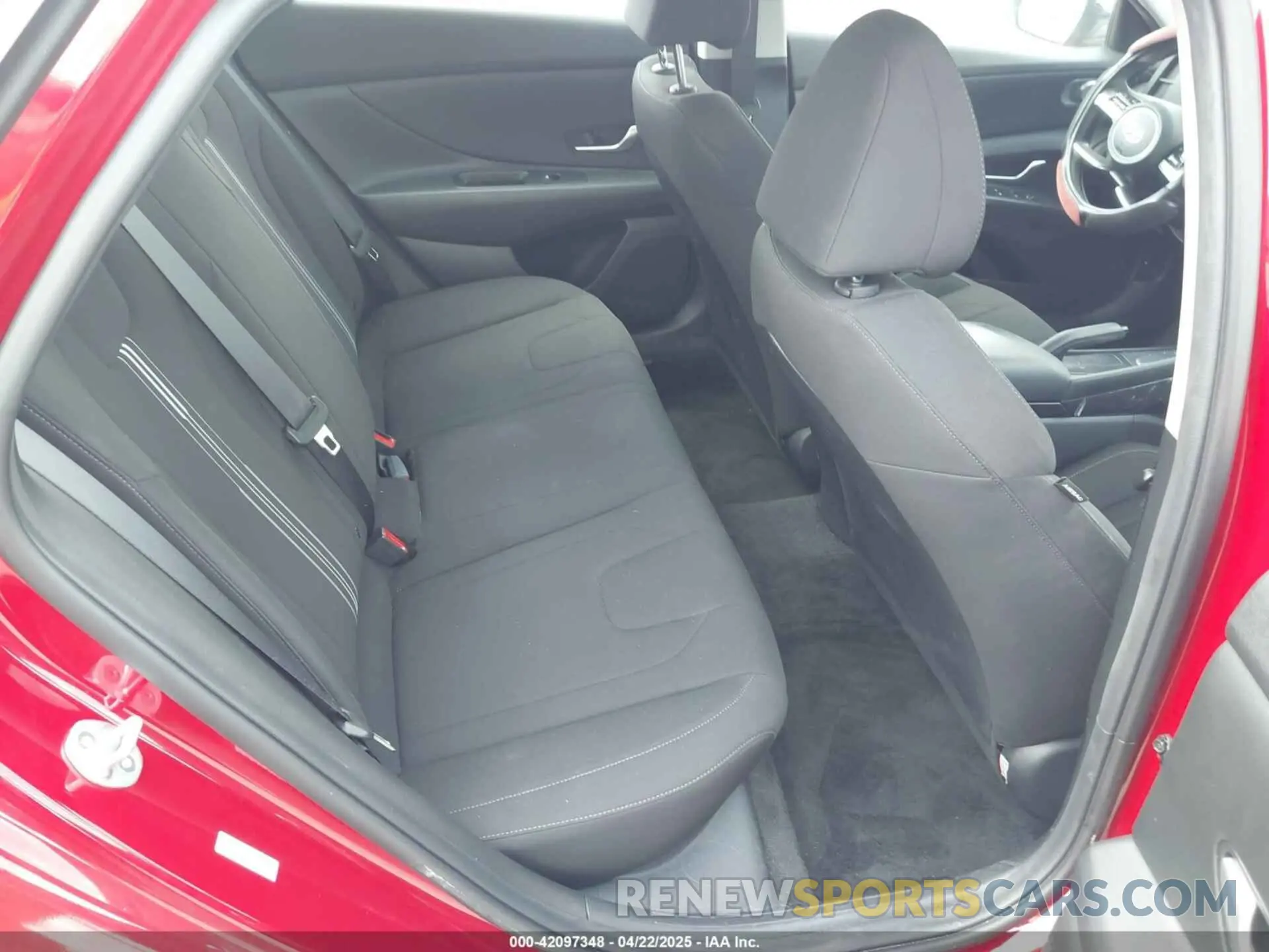 8 fotografías del automóvil dañado KMHLM4AG9PU472118 HYUNDAI ELANTRA 2023