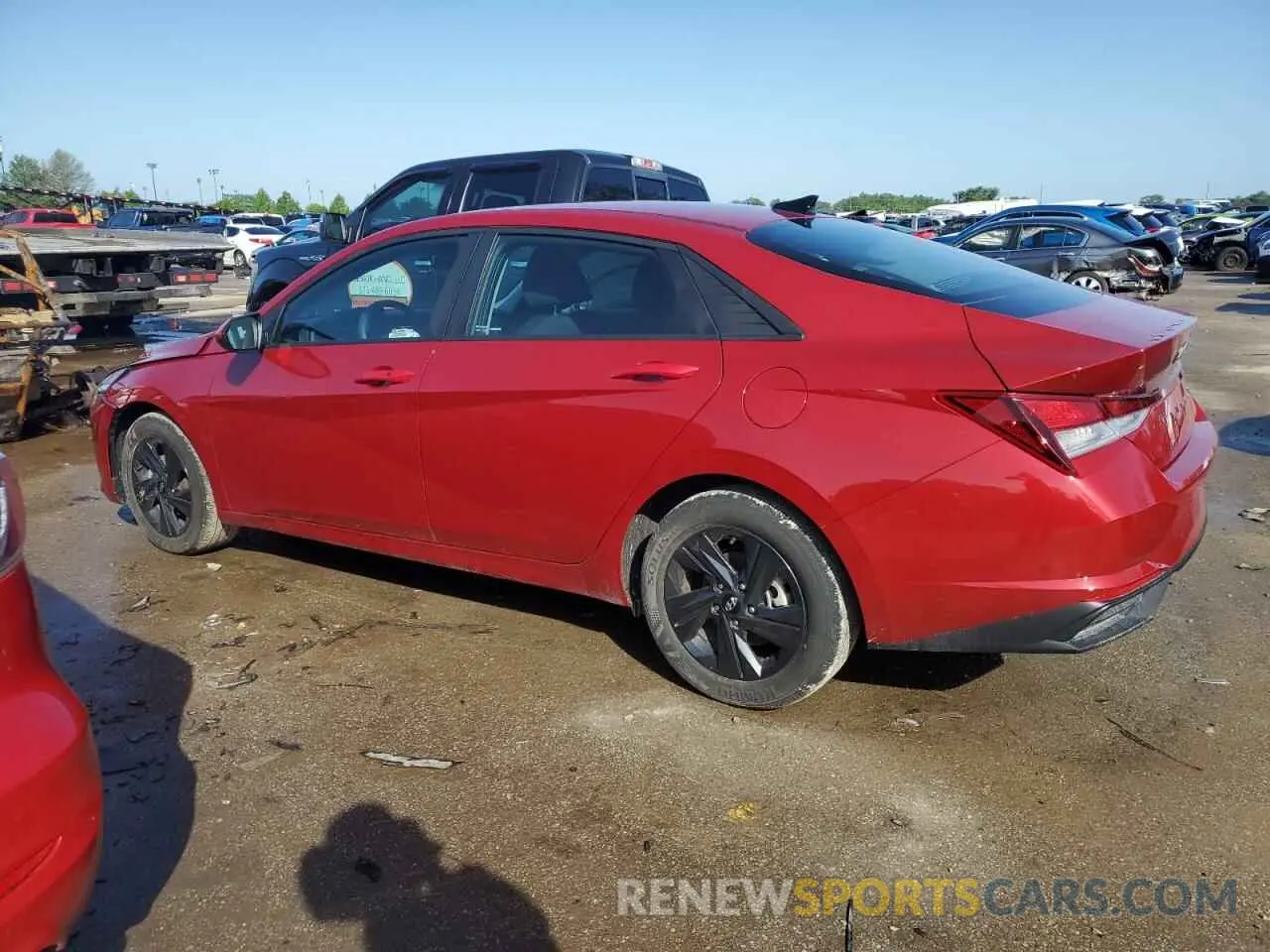 2 fotografías del automóvil dañado KMHLM4AG9PU497844 HYUNDAI ELANTRA 2023
