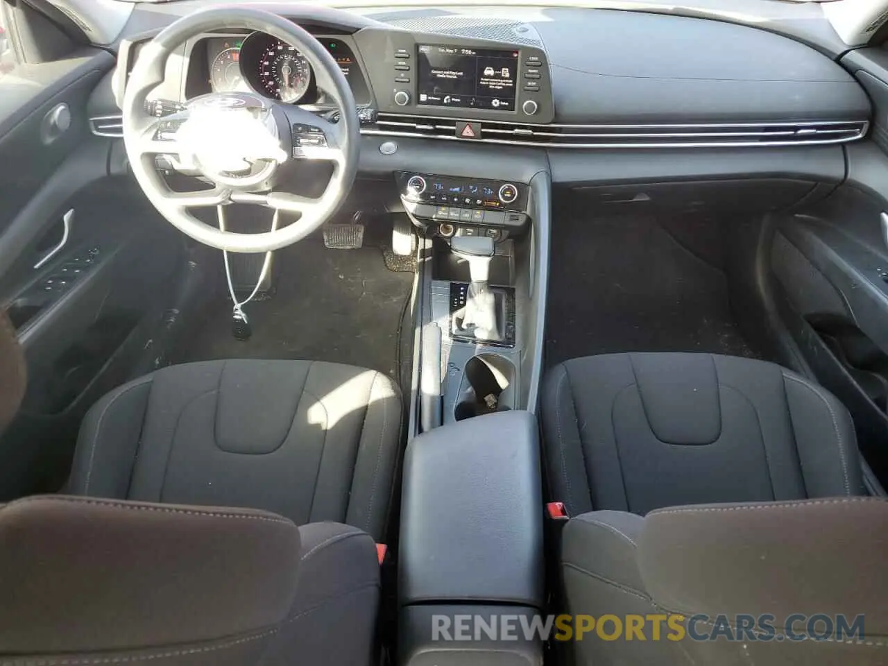 8 fotografías del automóvil dañado KMHLM4AG9PU497844 HYUNDAI ELANTRA 2023