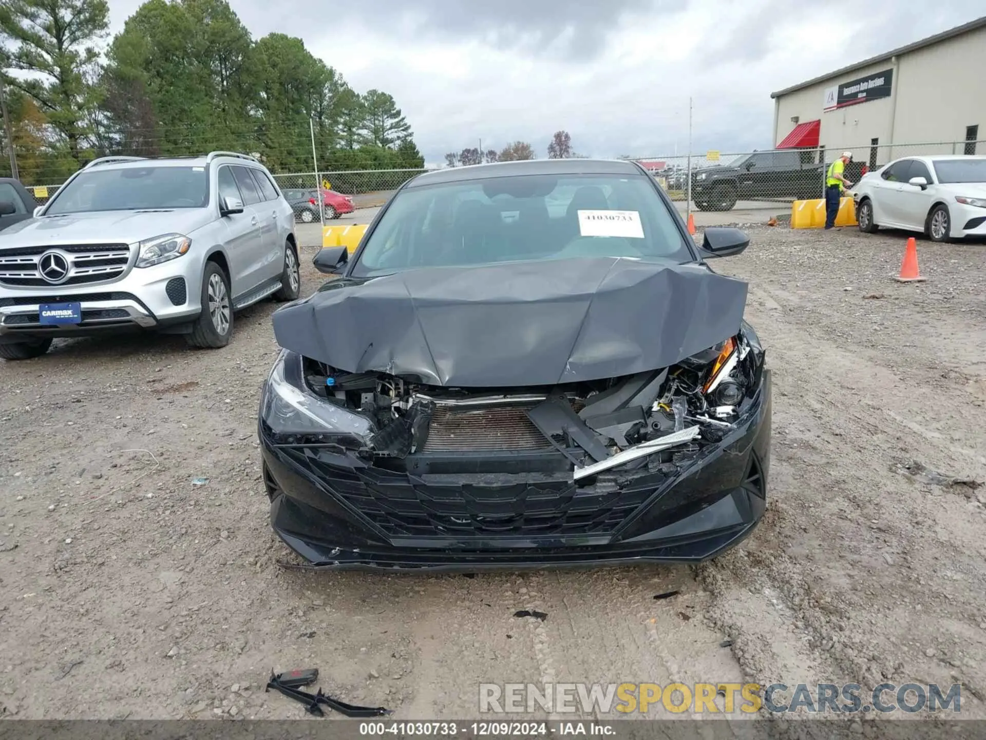 11 fotografías del automóvil dañado KMHLM4AG9PU541874 HYUNDAI ELANTRA 2023