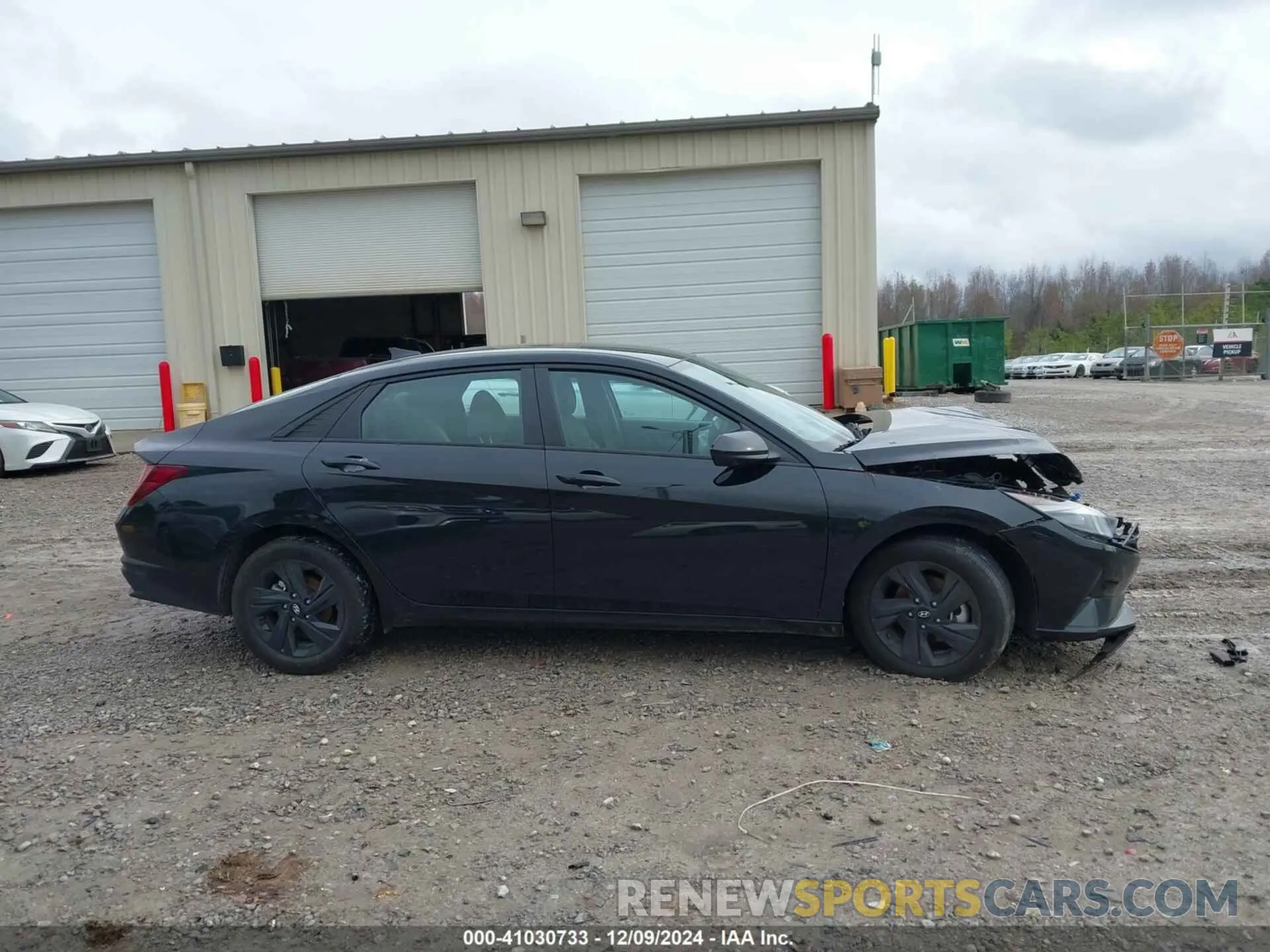 12 fotografías del automóvil dañado KMHLM4AG9PU541874 HYUNDAI ELANTRA 2023
