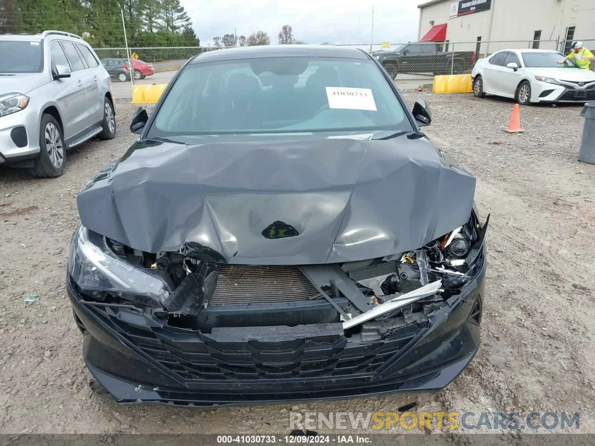 6 fotografías del automóvil dañado KMHLM4AG9PU541874 HYUNDAI ELANTRA 2023