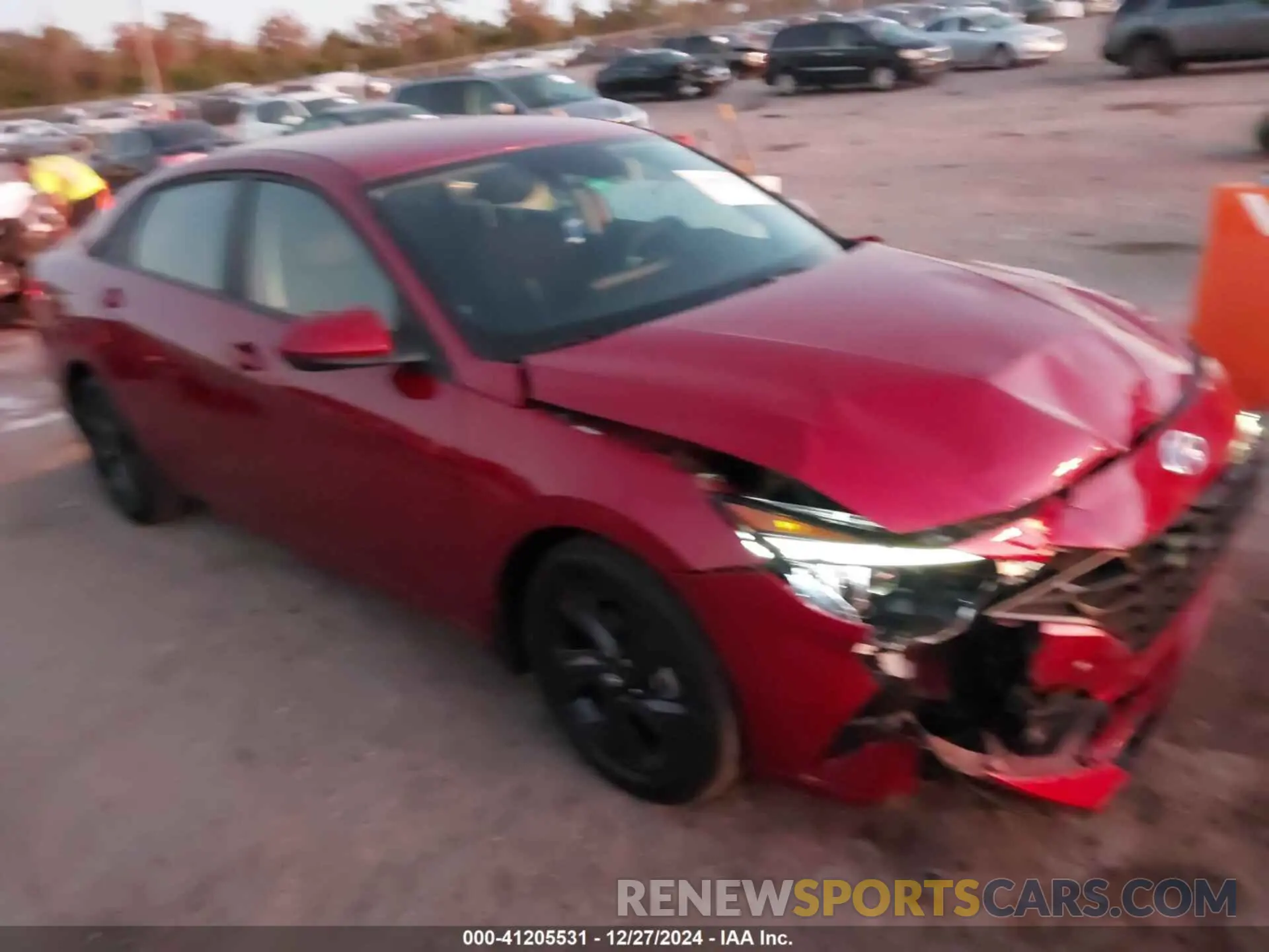 1 fotografías del automóvil dañado KMHLM4AG9PU575684 HYUNDAI ELANTRA 2023
