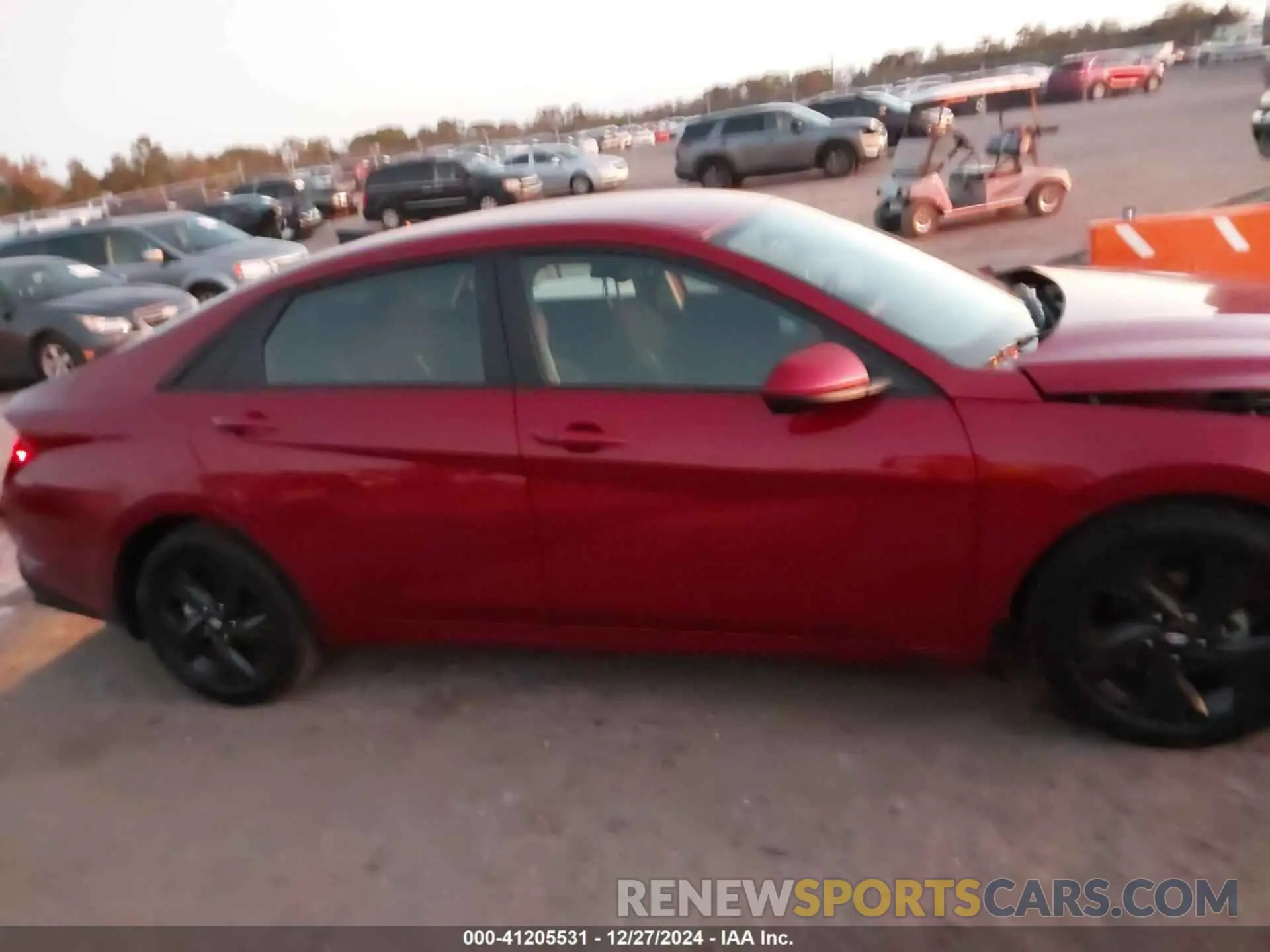 13 fotografías del automóvil dañado KMHLM4AG9PU575684 HYUNDAI ELANTRA 2023
