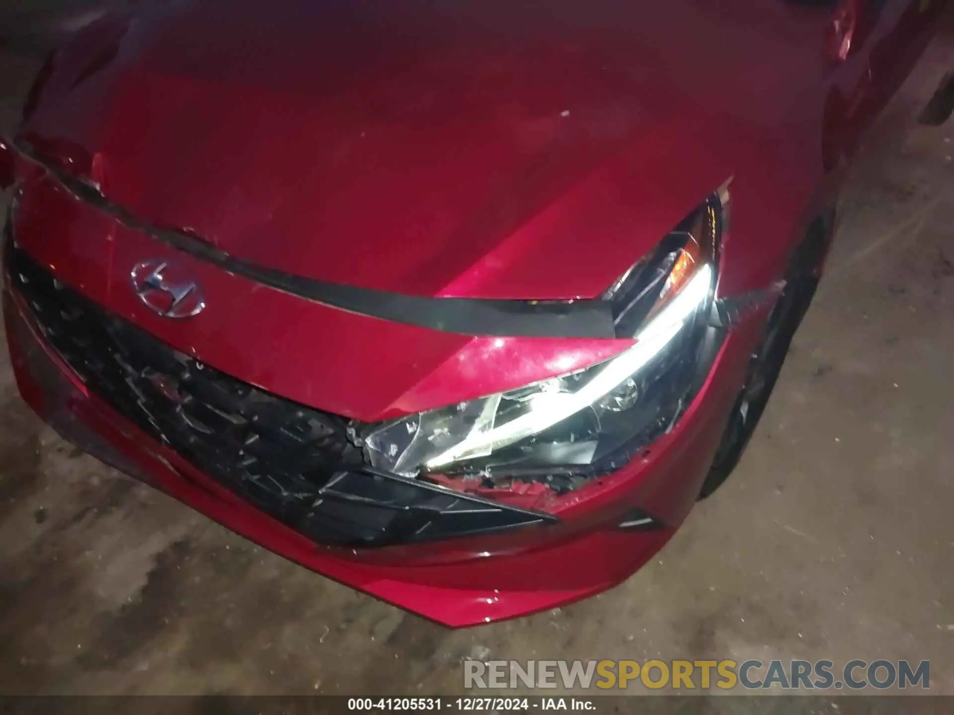 6 fotografías del automóvil dañado KMHLM4AG9PU575684 HYUNDAI ELANTRA 2023