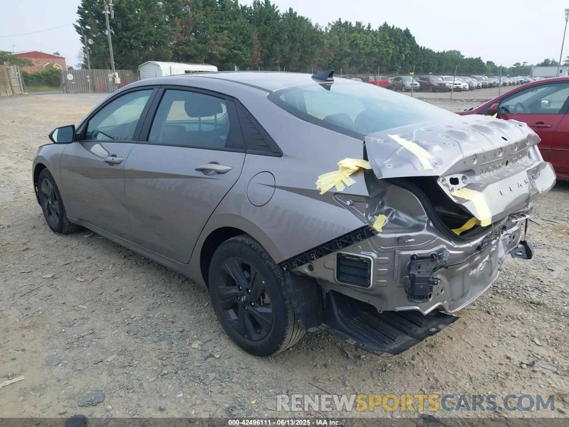 3 fotografías del automóvil dañado KMHLM4AG9PU586152 HYUNDAI ELANTRA 2023
