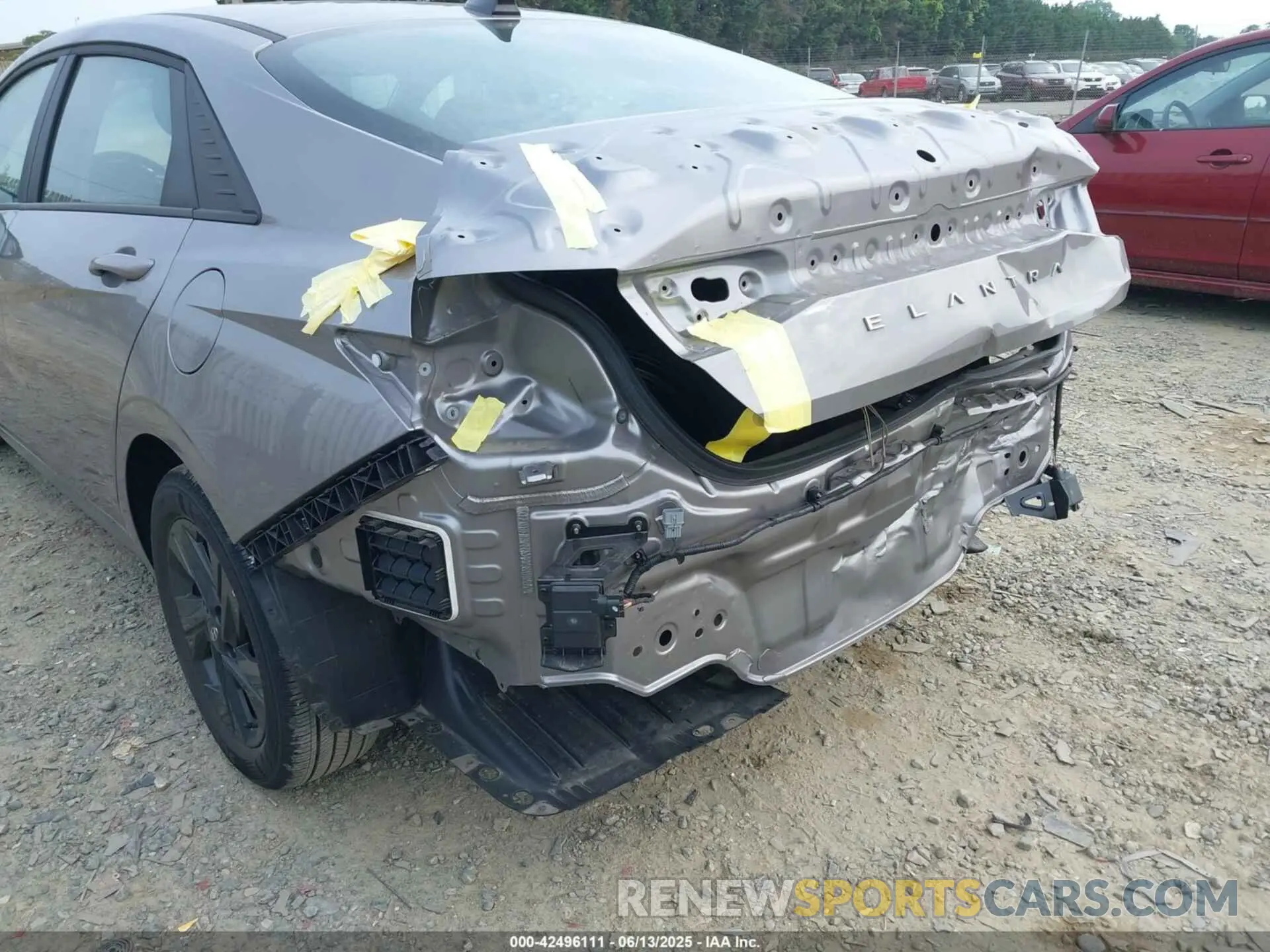 6 fotografías del automóvil dañado KMHLM4AG9PU586152 HYUNDAI ELANTRA 2023