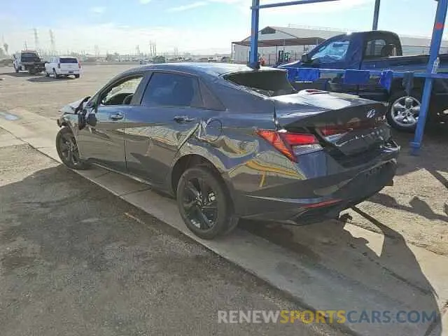 2 fotografías del automóvil dañado KMHLM4AG9PU599029 HYUNDAI ELANTRA 2023