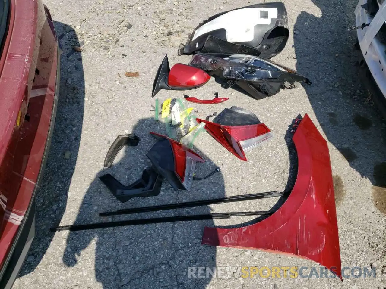 12 fotografías del automóvil dañado KMHLM4AG9PU599130 HYUNDAI ELANTRA 2023
