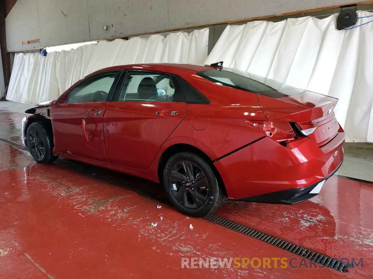 2 fotografías del automóvil dañado KMHLM4AG9PU599130 HYUNDAI ELANTRA 2023