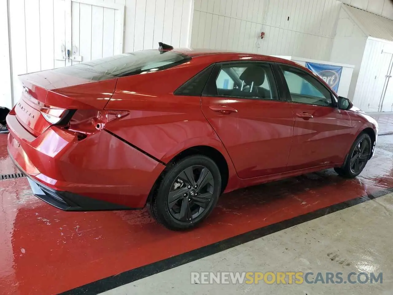 3 fotografías del automóvil dañado KMHLM4AG9PU599130 HYUNDAI ELANTRA 2023