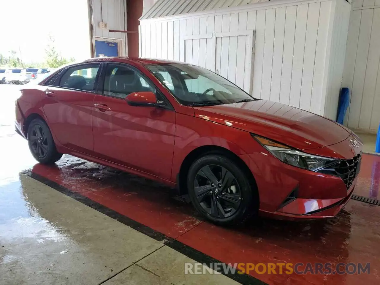 4 fotografías del automóvil dañado KMHLM4AG9PU599130 HYUNDAI ELANTRA 2023