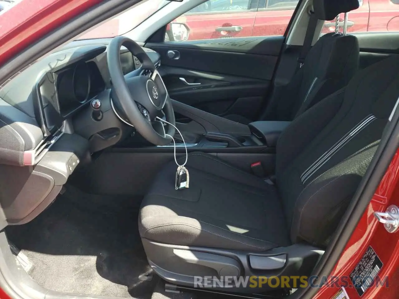 7 fotografías del automóvil dañado KMHLM4AG9PU599130 HYUNDAI ELANTRA 2023