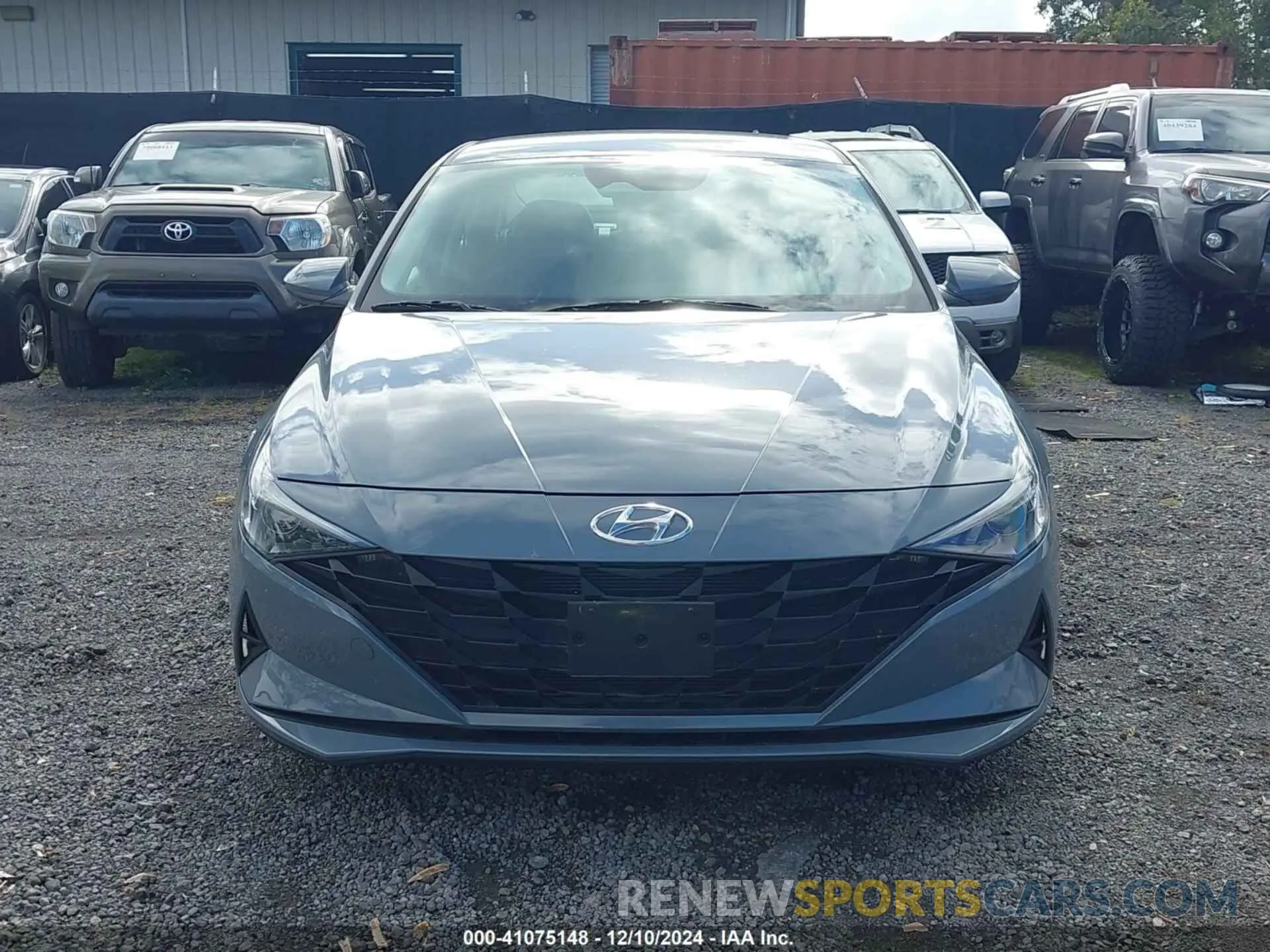 12 fotografías del automóvil dañado KMHLM4AGXPU372643 HYUNDAI ELANTRA 2023