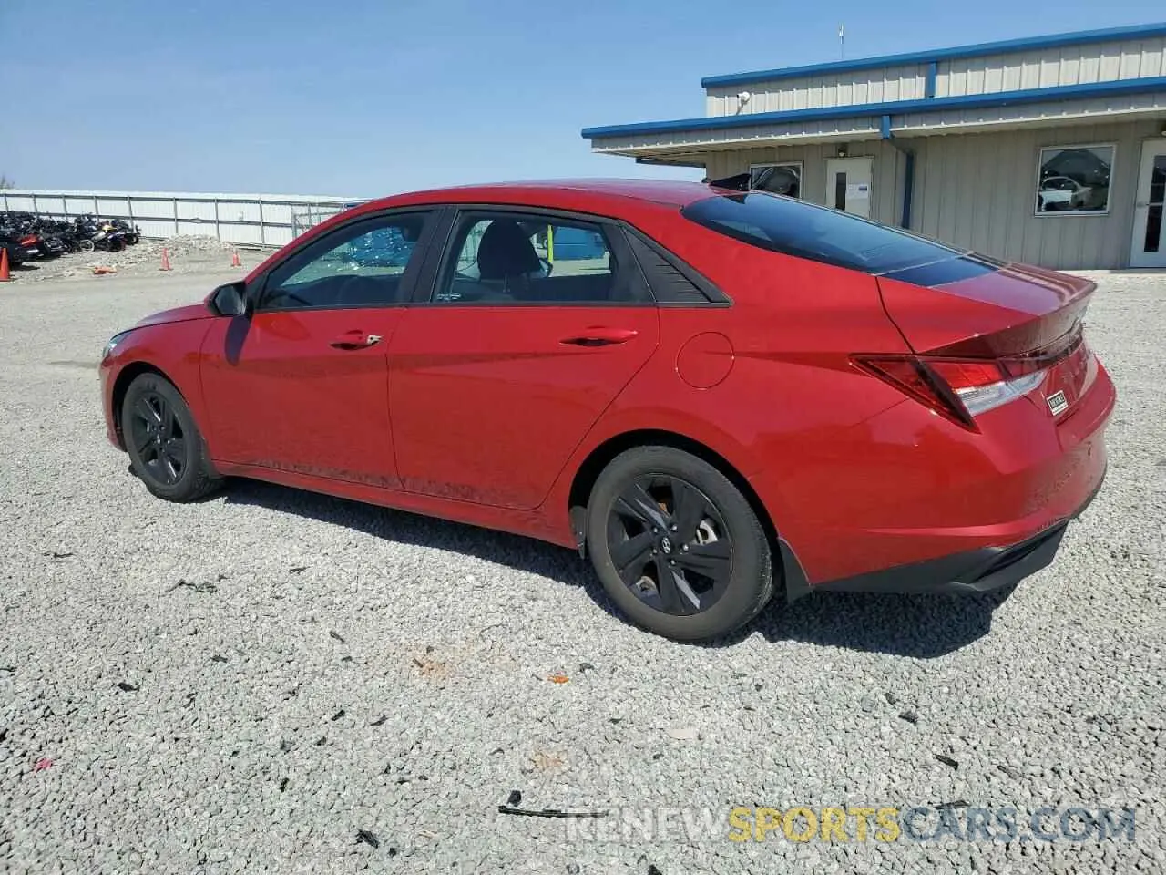 2 fotografías del automóvil dañado KMHLM4AGXPU434350 HYUNDAI ELANTRA 2023