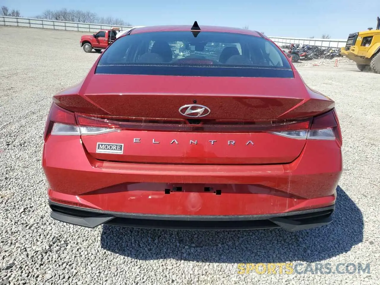 6 fotografías del automóvil dañado KMHLM4AGXPU434350 HYUNDAI ELANTRA 2023