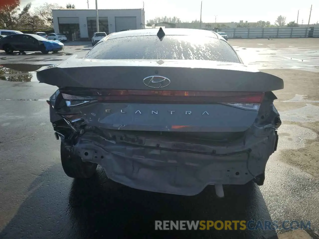 6 fotografías del automóvil dañado KMHLM4AGXPU443131 HYUNDAI ELANTRA 2023