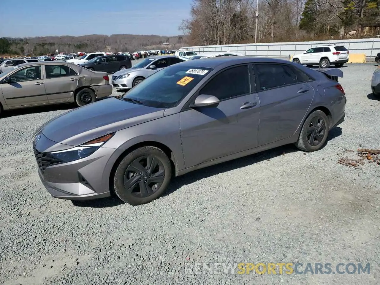 1 fotografías del automóvil dañado KMHLM4AGXPU623287 HYUNDAI ELANTRA 2023