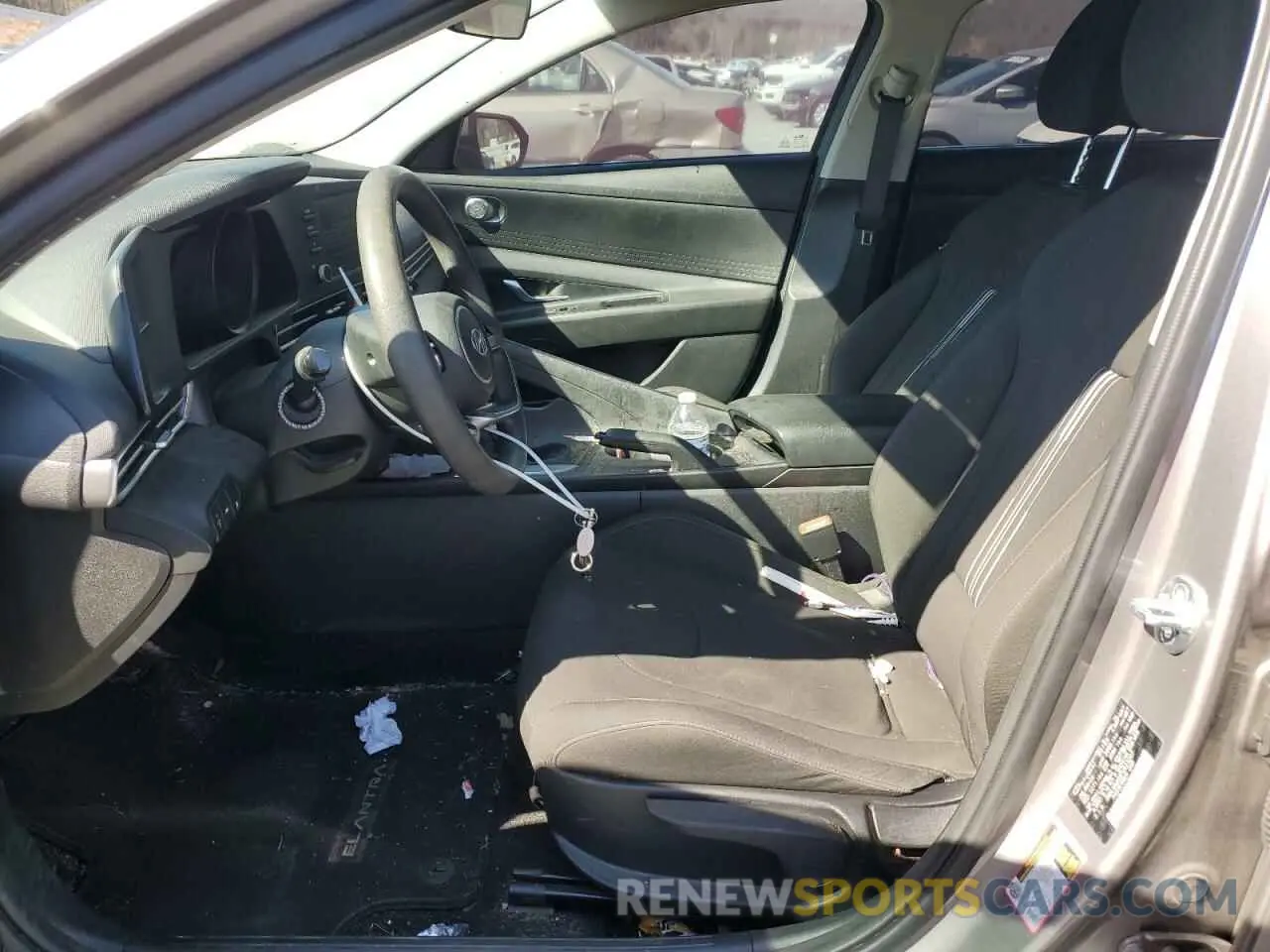 7 fotografías del automóvil dañado KMHLM4AGXPU623287 HYUNDAI ELANTRA 2023