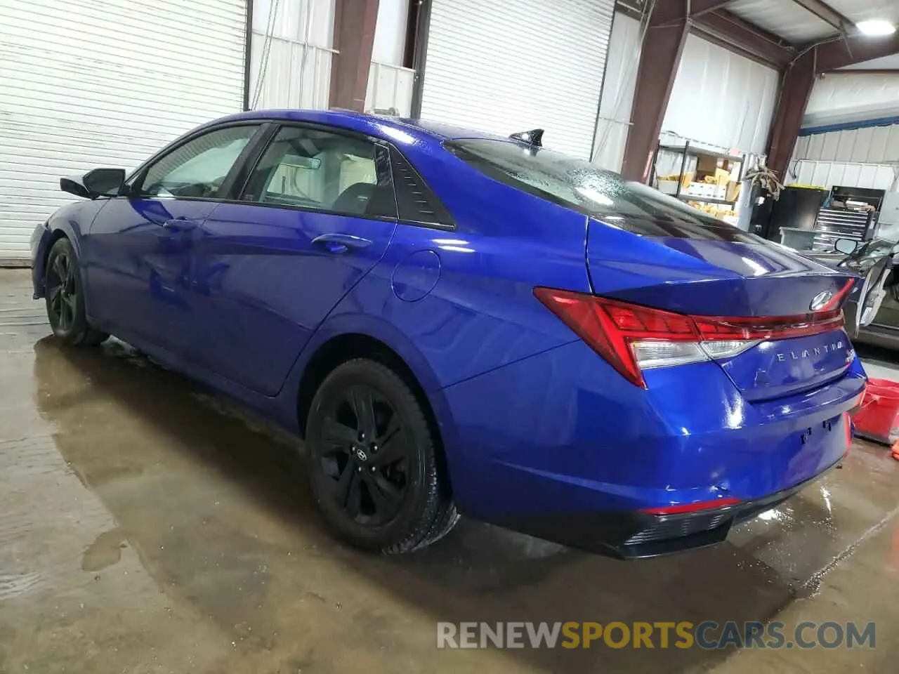 2 fotografías del automóvil dañado KMHLM4AJ0PU051321 HYUNDAI ELANTRA 2023