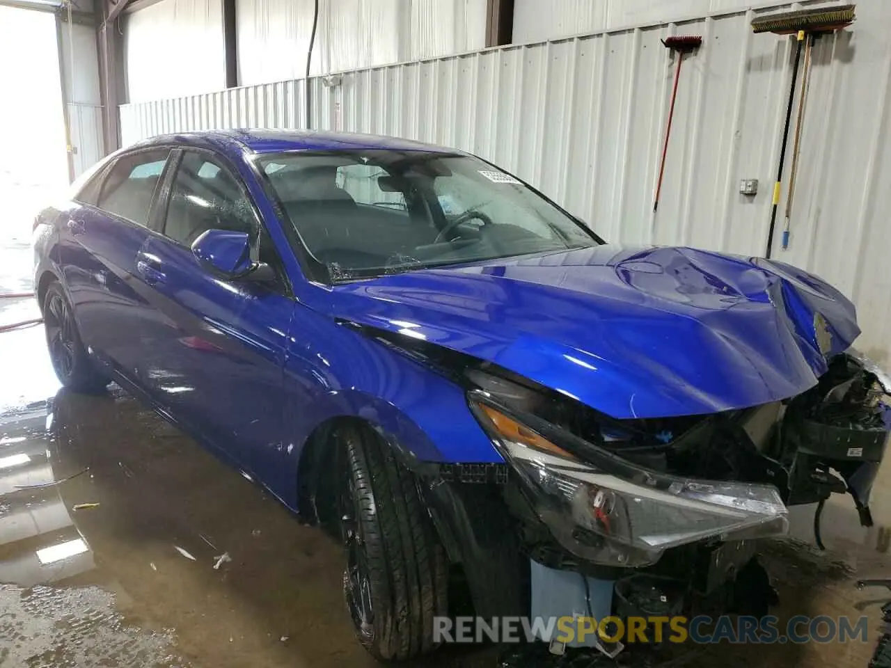 4 fotografías del automóvil dañado KMHLM4AJ0PU051321 HYUNDAI ELANTRA 2023