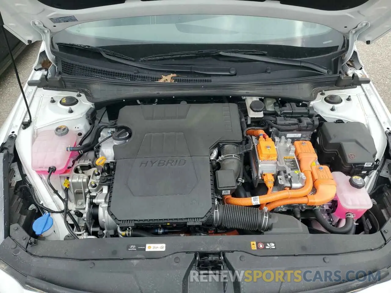 11 fotografías del automóvil dañado KMHLM4AJ0PU076686 HYUNDAI ELANTRA 2023