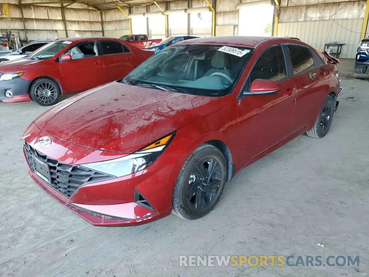1 fotografías del automóvil dañado KMHLM4AJ1PU079113 HYUNDAI ELANTRA 2023