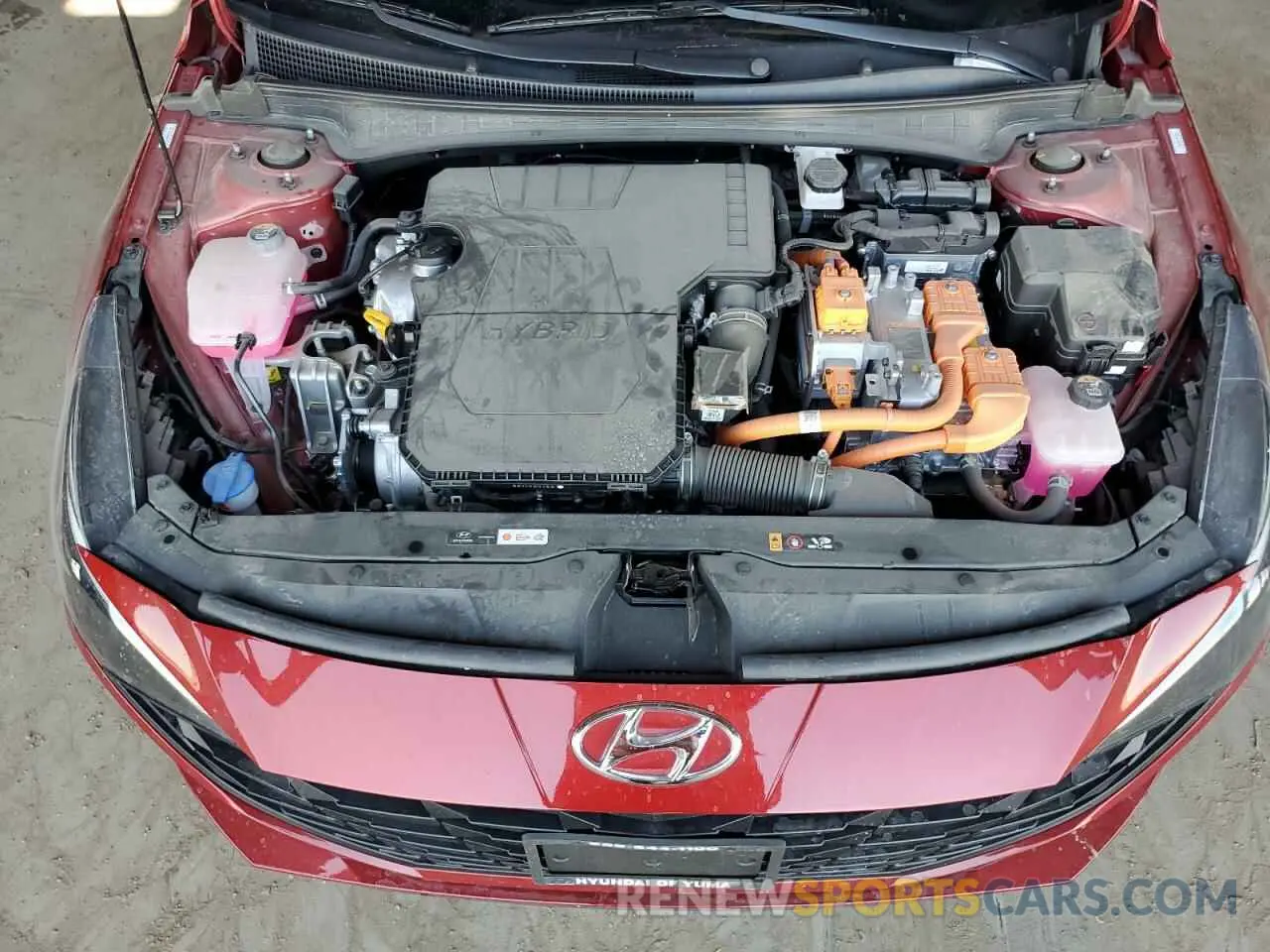 11 fotografías del automóvil dañado KMHLM4AJ1PU079113 HYUNDAI ELANTRA 2023