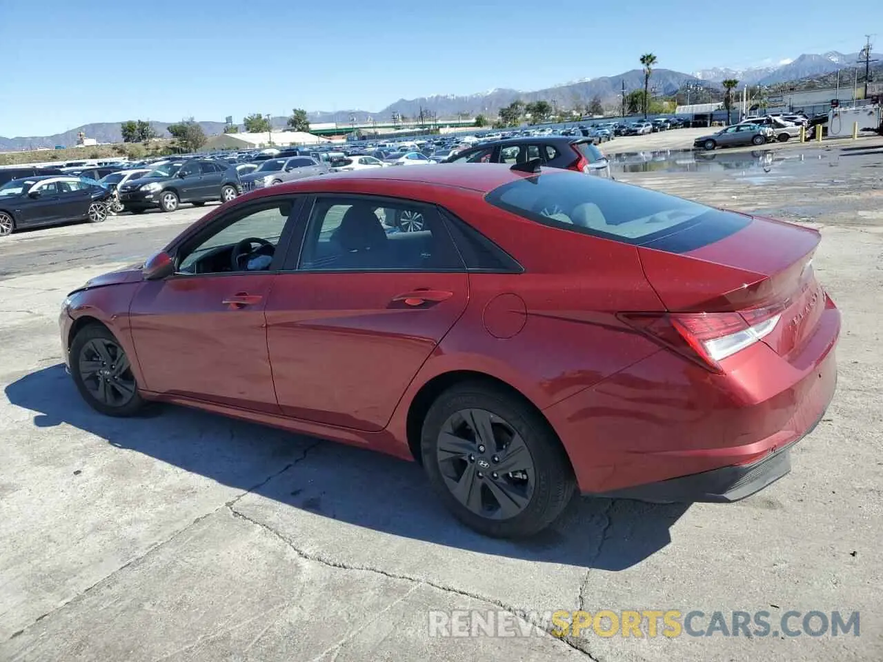 2 fotografías del automóvil dañado KMHLM4AJ3PU070008 HYUNDAI ELANTRA 2023