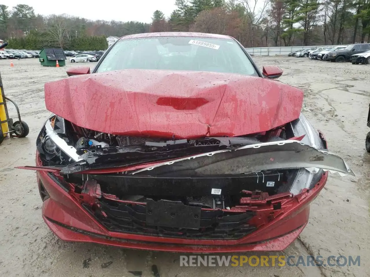 5 fotografías del automóvil dañado KMHLM4AJ3PU075452 HYUNDAI ELANTRA 2023