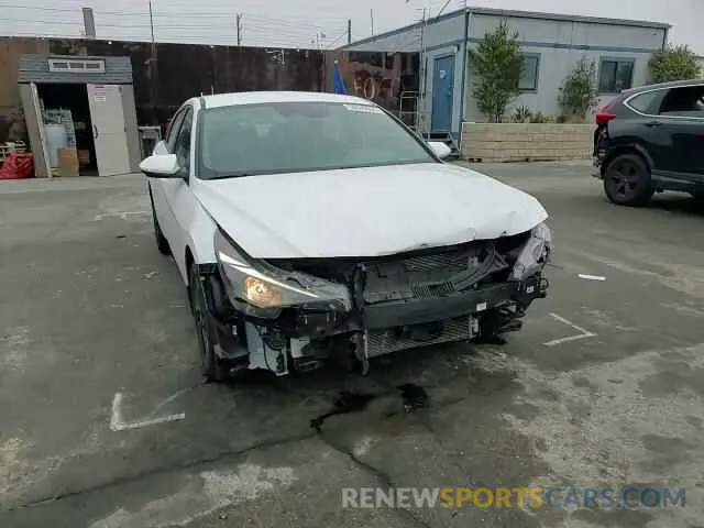 11 fotografías del automóvil dañado KMHLM4AJ3PU078240 HYUNDAI ELANTRA 2023