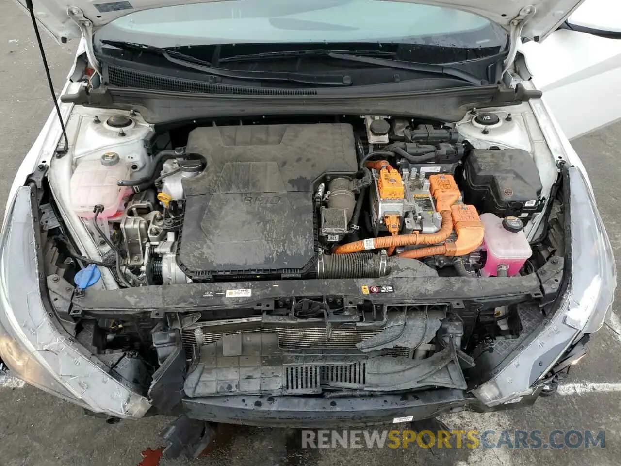 12 fotografías del automóvil dañado KMHLM4AJ3PU078240 HYUNDAI ELANTRA 2023