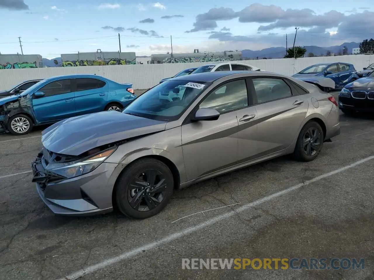1 fotografías del automóvil dañado KMHLM4AJ4PU082183 HYUNDAI ELANTRA 2023