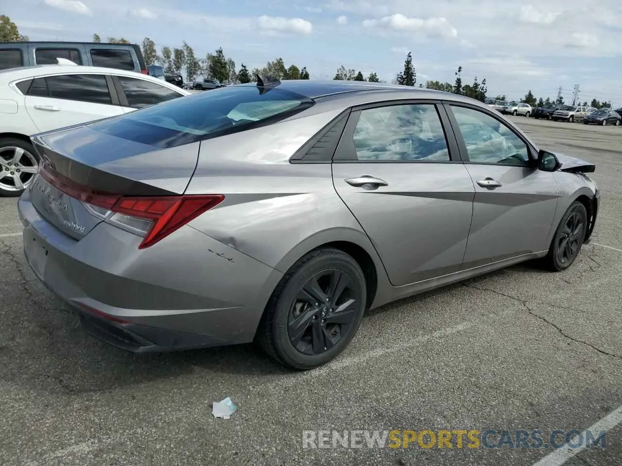 3 fotografías del automóvil dañado KMHLM4AJ5PU034031 HYUNDAI ELANTRA 2023
