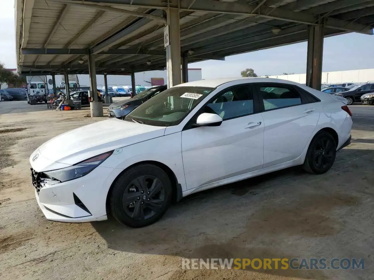 1 fotografías del automóvil dañado KMHLM4AJ5PU059740 HYUNDAI ELANTRA 2023