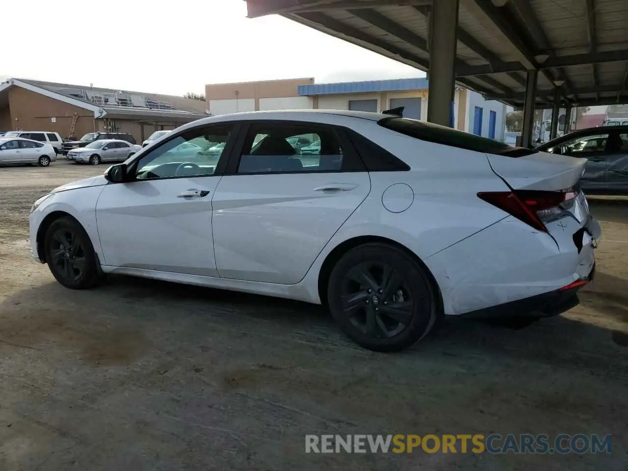 2 fotografías del automóvil dañado KMHLM4AJ5PU059740 HYUNDAI ELANTRA 2023