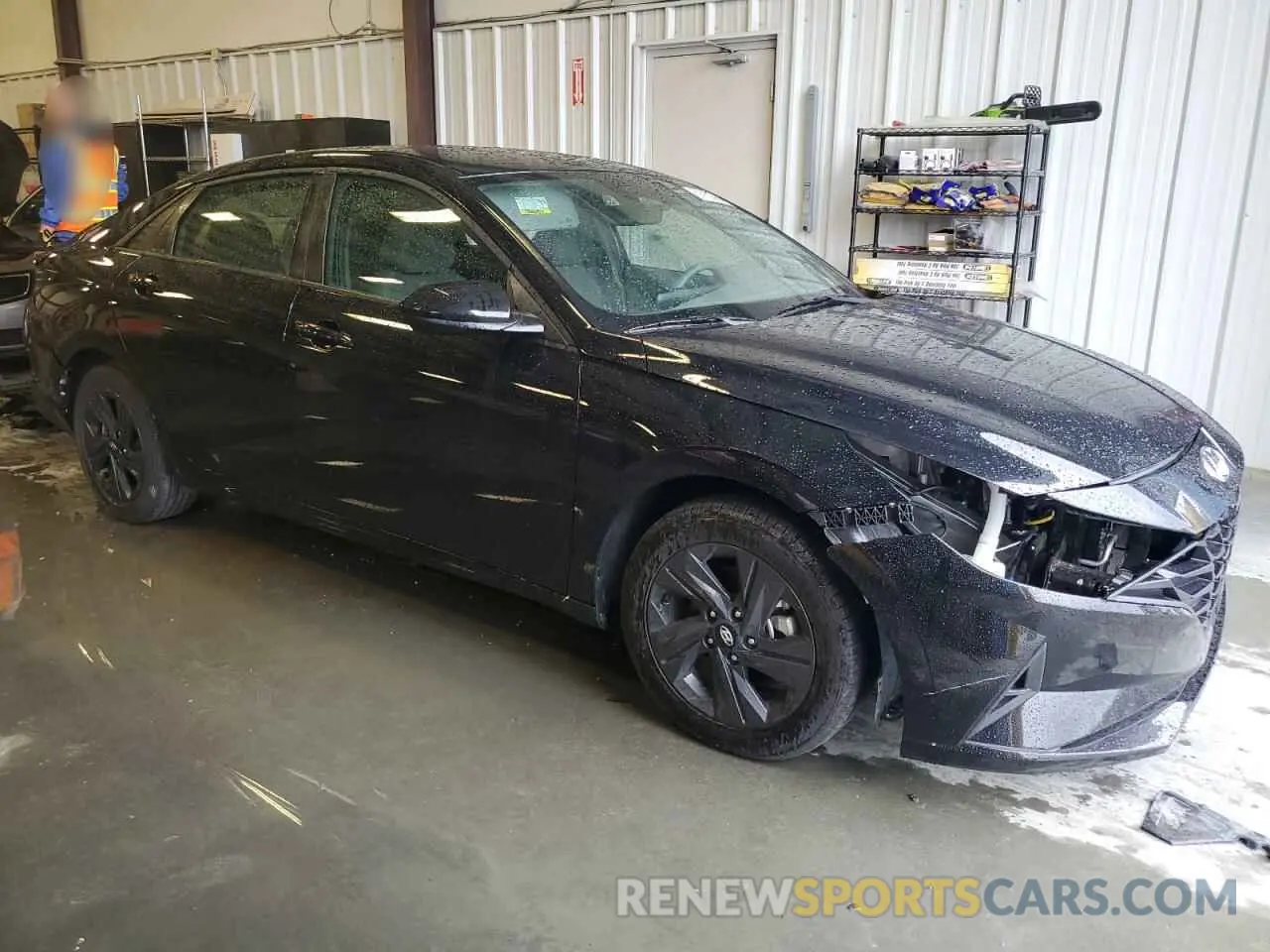 4 fotografías del automóvil dañado KMHLM4AJ6PU042249 HYUNDAI ELANTRA 2023