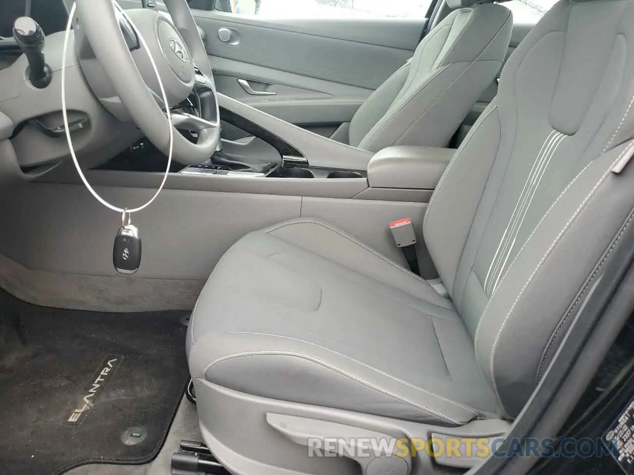 7 fotografías del automóvil dañado KMHLM4AJ6PU042249 HYUNDAI ELANTRA 2023