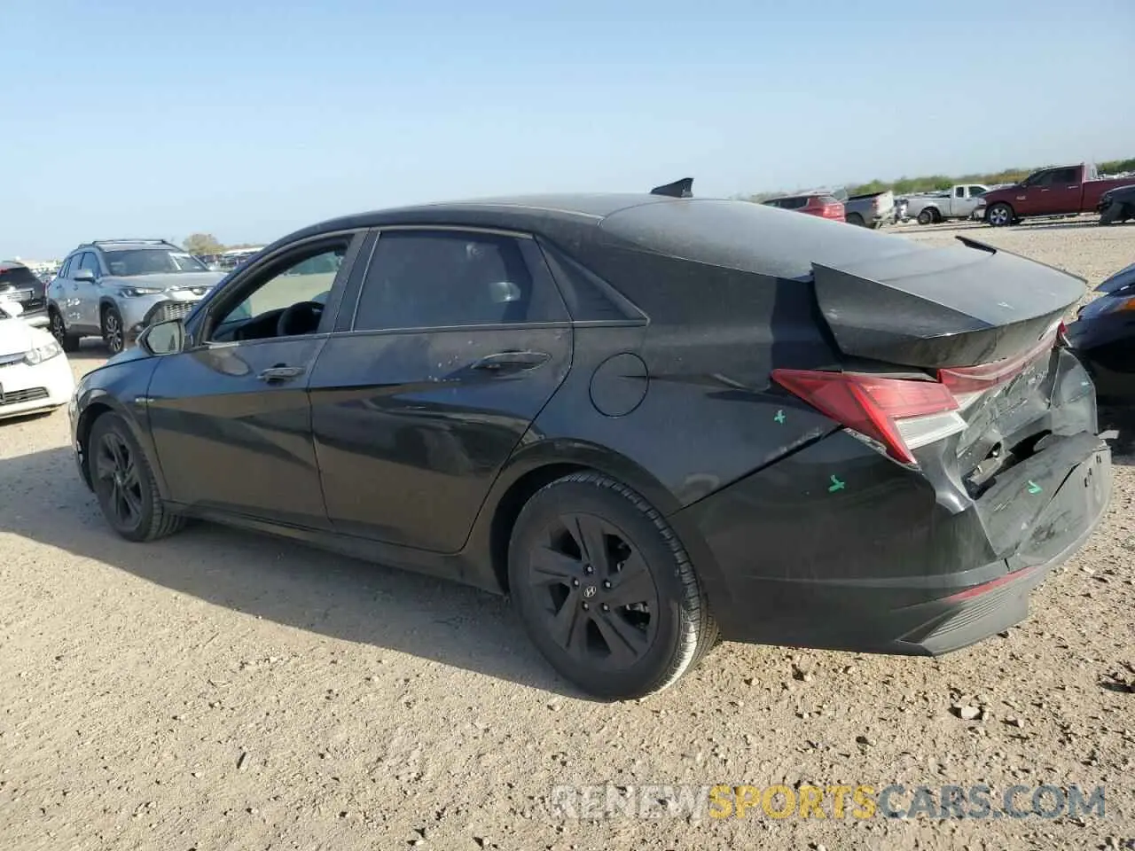 2 fotografías del automóvil dañado KMHLM4AJ6PU076952 HYUNDAI ELANTRA 2023
