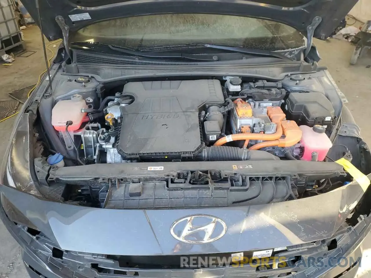 11 fotografías del automóvil dañado KMHLM4AJ6PU086686 HYUNDAI ELANTRA 2023