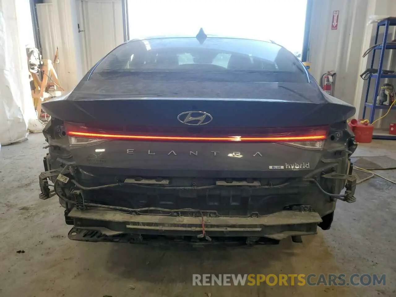 6 fotografías del automóvil dañado KMHLM4AJ6PU086686 HYUNDAI ELANTRA 2023