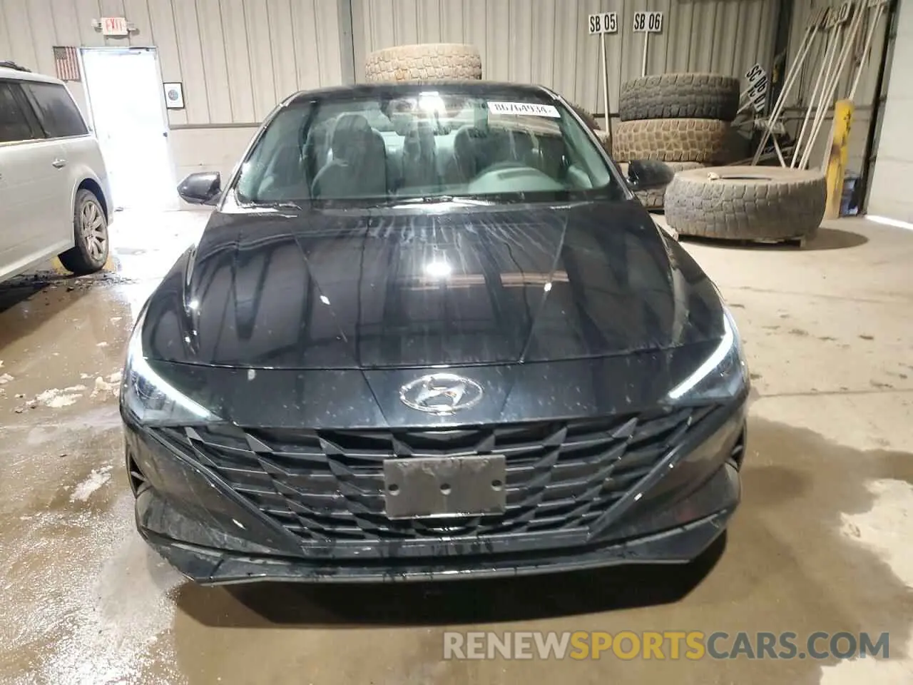 5 fotografías del automóvil dañado KMHLM4AJ6PU088132 HYUNDAI ELANTRA 2023