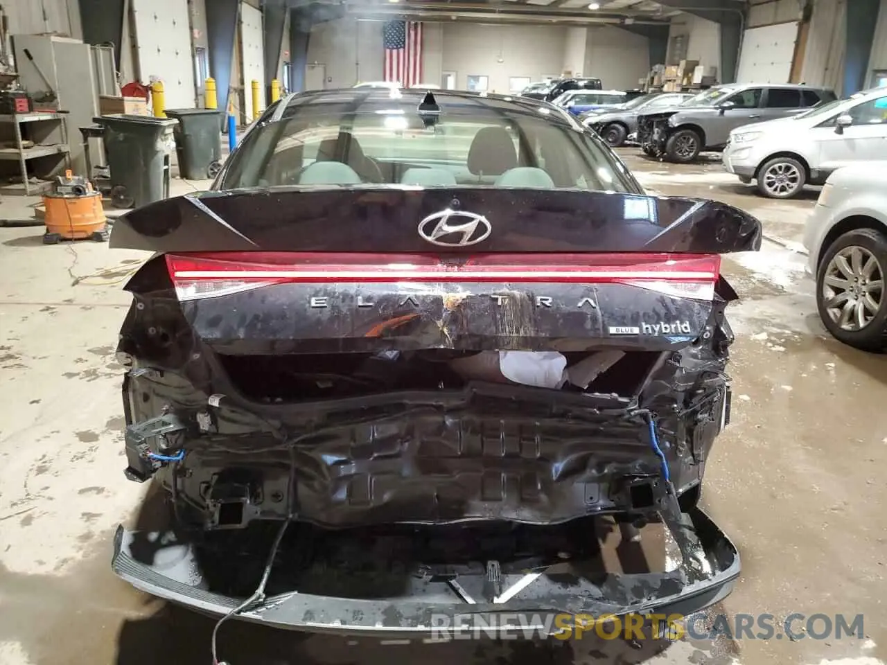 6 fotografías del automóvil dañado KMHLM4AJ6PU088132 HYUNDAI ELANTRA 2023