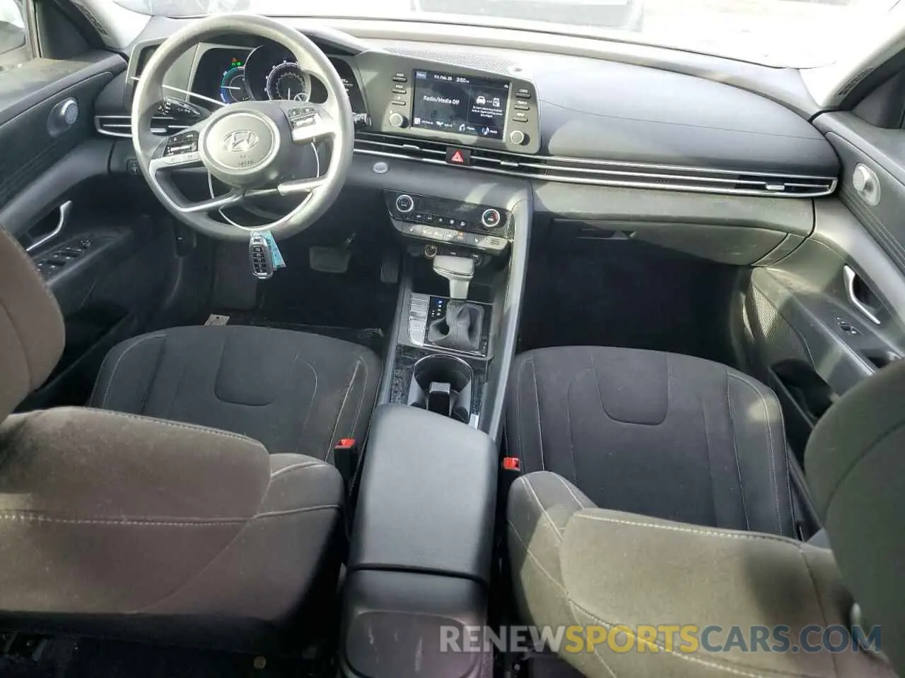 8 fotografías del automóvil dañado KMHLM4AJ7PU039313 HYUNDAI ELANTRA 2023